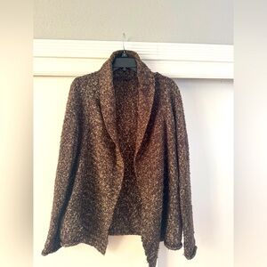 Woman Medium Brown Cardigan